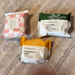 Farmasi Soap Bundle – Pearl, Tea Tree & Calendula – New